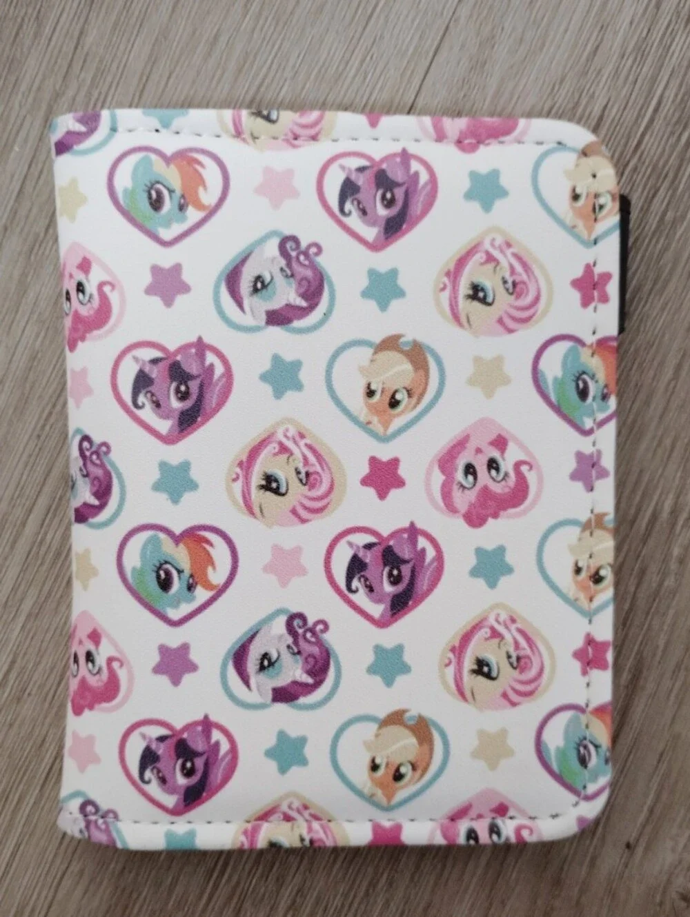 New my little pony anime manga leather wallet